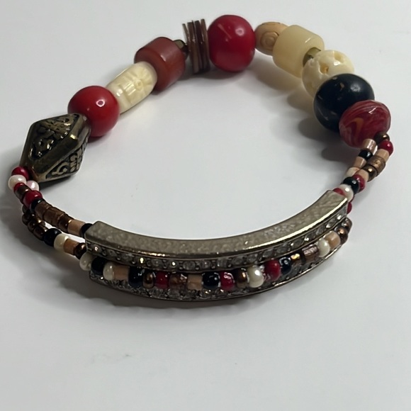 Chico’s Multicolored Beaded Bracelet - Picture 8 of 14